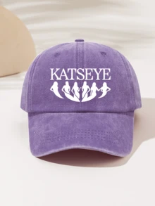 Unisex Fashion Essential Highly Attractive All-Season Decorative "KATSEYE Six Girls" Graphic Print Baseball Cap, Lightweight & Portable, Washable, Gift For Family And Friends - Washed Cap - View 7