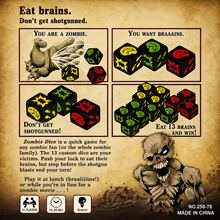 殭屍骰子遊戲--快節奏且易於學習的骰子遊戲，包含 1 個骰子杯和 13 個精美骰子 | 冒險博弈玩法 | 適合聚會、派對或家庭與朋友遊戲之夜 | 每輪僅需 10–20 分鐘，非常適合快速遊戲 | 有趣且刺激的遊戲 - 彩色 - 查看 7