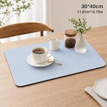 1 Kitchen Countertop Absorbent Mat, Bar Drain Mat, Coffee Machine Mat, Free Washable Heat Insulation Mat, Kitchen Decor Living Room Home Decor Living Room - Multicolor - View 28