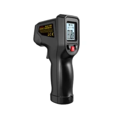 NJTY 數位紅外線溫度槍 (-50 至 600°C) – 非接觸式工業溫度計（附背光 LCD 螢幕）；手持式溫度計，適用於汽車、燒烤、窯爐/熔爐及電氣檢測 - A - 查看 8