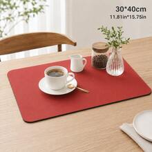 1 Kitchen Countertop Absorbent Mat, Bar Drain Mat, Coffee Machine Mat, Free Washable Heat Insulation Mat, Kitchen Decor Living Room Home Decor Living Room - Multicolor - View 26