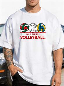 Nueva camiseta casual de verano para hombre, cuello redondo acanalado, mangas cortas, tejido de punto, fresca y cómoda, estampado a doble cara, adecuada para O.Png. - Negro - Ver 7