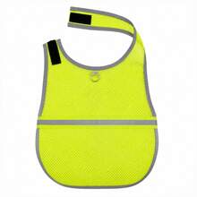 1pc Adjustable Reflective Safety Vest For Dogs/High-Visibility Reflective Dog Walking Vest For Night/Breathable Mesh Hook & Loop Easy On-Off Outdoor Pet Reflective Vest/Suitable For Large, Medium And Small Dogs - Yellow - View 9