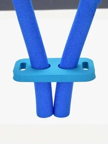 1Pc Colorful Floating Foam Swim Stick Solid Pool Noodle Buoyancy Bar Water Aerobics Exercise Equipment Drowning Prevention Training Aid - Buoyancy Rod Connecting Plate - View 6