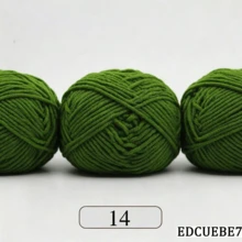 EDCUEBE7 Mixed Color 5-Ply Milk Yarn, Common Colors, Suitable For Crochet - For Mats, Carpets, Clothing, Scarves And Beginner DIY Projects - 5 Strands Of 50g Yarn - View 78
