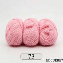 EDCUEBE7 Mixed Color 5-Ply Milk Yarn, Common Colors, Suitable For Crochet - For Mats, Carpets, Clothing, Scarves And Beginner DIY Projects - 5 Strands Of 50g Yarn - View 22