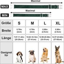 Dog Collar With Dog Leash,Soft Quick Release Basic Dog Collars For Small Medium Dogs,Large Dogs Strong Dog Leash For Everyday Use - Secure & Simple Design For Reliable Control - Green - View 4