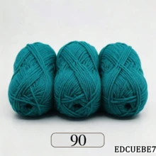 EDCUEBE7 Mixed Color 5-Ply Milk Yarn, Common Colors, Suitable For Crochet - For Mats, Carpets, Clothing, Scarves And Beginner DIY Projects - 5 Strands Of 50g Yarn - View 76