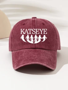 Unisex Fashion Essential Highly Attractive All-Season Decorative "KATSEYE Six Girls" Graphic Print Baseball Cap, Lightweight & Portable, Washable, Gift For Family And Friends - Washed Cap - View 14
