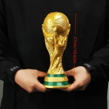 FIFA FIFA 樹脂美式足球獎盃，適用於加拿大、墨西哥、美國活動，經典杯型獎盃設計，適合收藏展示、生日派對裝飾、辦公室展示禮品、運動迷禮物 - 查看 9