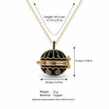 1pc Fashionable Exquisite Vintage INS Style Cubic Zirconia Round Open-Close Locket Necklace, 18K Gold Plated, Anti-Oxidation, Suitable For Wife And Mother, Easily Matched With Women's Daily Outfits, Beach Vacation, Party, Music Festival. Women's Jewelry - Multicolor - View 8
