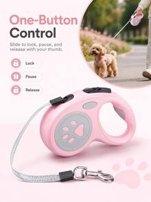 Pet Leash Color Block Retractable Leash Outdoor Portable Dog Rope Suitable For Medium And Large Dogs - Multicolor - View 4