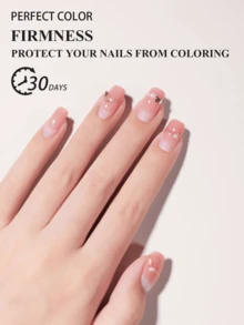 PERFECT COLOR 16ml Base Coat Gel para Uñas, Fórmula Anti-Desprendimiento con Barrera de Color, Autonivelante & Fácil Aplicación, Gel Soak Off UV LED - Capa base de gel - Ver 4