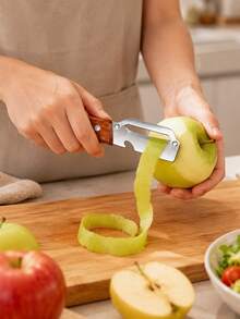 Multifunctional Sugarcane Cutter, Pineapple Cutter, Cabbage And Vegetable Peeler, Kitchen Tool, Fruit And Vegetable Peeler, Hard Skin Scraper, Home Kitchen Tool, Cooking Utensil Peeler Random Handle Style Random Blade Contour - Multicolor - View 11