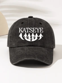 Unisex Fashion Essential Highly Attractive All-Season Decorative "KATSEYE Six Girls" Graphic Print Baseball Cap, Lightweight & Portable, Washable, Gift For Family And Friends - Washed Cap - View 11