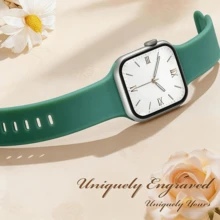 10入組柔軟矽膠運動錶帶適用於Apple Watch 38mm 40mm 41mm 42mm 44mm 45mm 46mm 49mm，中性款，相容Series 10 SE 9 8 7 6 5 4 3 Ultra，時尚健身必備禮品組 - 多色12 - 查看 7