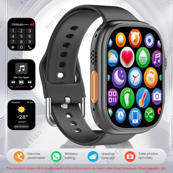 2.01 Inch Full Screen Metal Body Smart Watch, Compatible With IOS And Android Phones, (Answer/Make Calls), With Multiple Sports Modes/Massive Watch Faces/Built-In Games/AI Voice Control/Unisex Sports Watch
