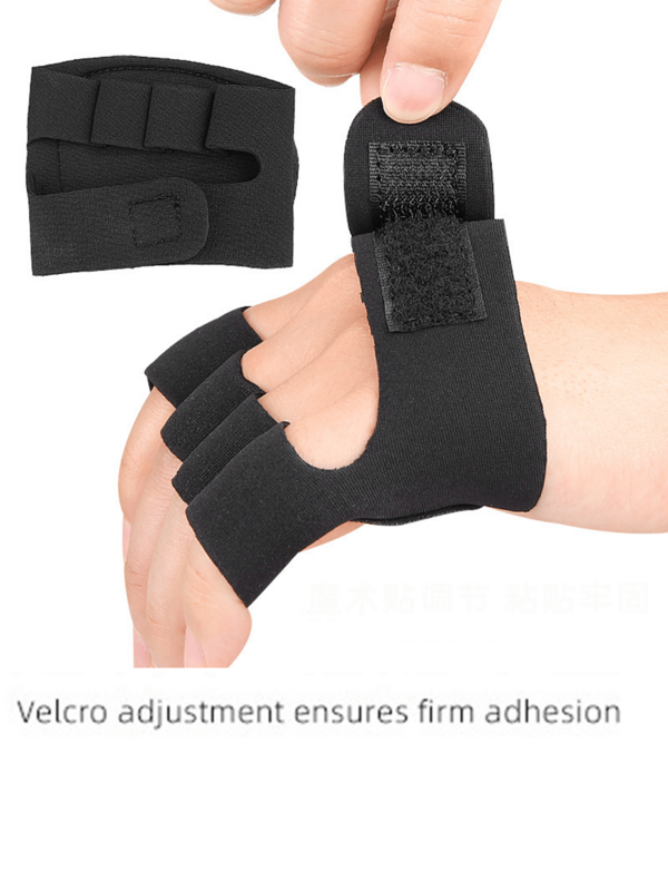 Neoprene Calf/Hand Gloves For Gym And Daily Sports - Weightlifting, Barbell, Deadlift Support Half-Finger Gloves, Anti-Wrinkle Protection, Adjustable, Comfortable, Workout, Fitness Training Hand Protection Gloves