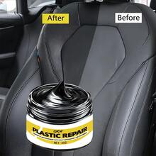 GKW Vehicle Plastic Rubber Repair Paste - Prevents Fading And Oxidation - Glossy Black Paste Suitable For Car Body And Interior, Ideal For Maintaining Bumpers, Plastic, Rubber And Tires - 40G - View 4