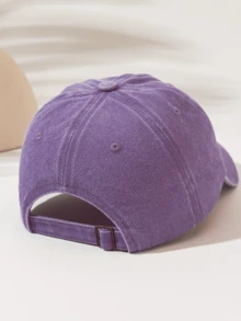 1pc Washed Baseball Cap Unisex Fashion Essential Highly Attractive All-Season Decorative "KATSEYE 2024" Printed Pattern, Gift For Family And Friends, Lightweight And Portable Washed Baseball Cap - Washed Cap - View 4