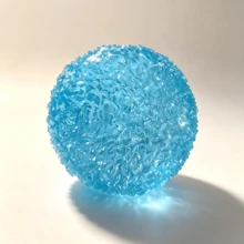 1pc-Fructose Smoothie Ball Malleable, Sandy Sound When Squeezed, Handmade Ball, Stress Relief Toy Squeeze, Suitable For Girls, Teenagers Stress Relief Toy-Easter Gift-Birthday Gift-Christmas Gift-Holiday Gift - Multicolor - View 7