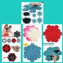 12pcs Felt Pan Protectors, 3 Sizes Cookware Separator Pads For Pots, Pans, Lids, Plates, Stacking Storage & Scratch Protection - View 11