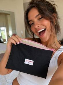 Nécessaire Macaron, Bolsa Pequena e Portátil, Porta-Moedas, Porta-Joias, Bolsa Feminina Fashion, Bolsa Tote, Grande Capacidade, Sacola de Compras, Bolsa de Ombro, Bolsa Transversal, Bolsa para o Trabalho, Bolsa de Viagem Fofa, Bolsa de Casamento, Clutch, Bolsa Tote, Necessaire, Bolsa Organizadora, Bolsa Lua, Ideal para Natal, Halloween, Verão, Inverno, Dia dos Namorados, Ano Novo, Páscoa, Presente Essencial para o Natal, Presente de Aniversário para Mulheres, Mães e Amigas - Multicolorido - Ver 3