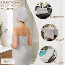 Towels - Light Grey - View 8
