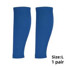 Sports Calf Cover Sleeves With Non-Slip Waistband, Elastic Knitted Leg Sleeves For Running, Cycling And Daily Training, Assorted Colors - Cooling Leg Sleeves - View 16