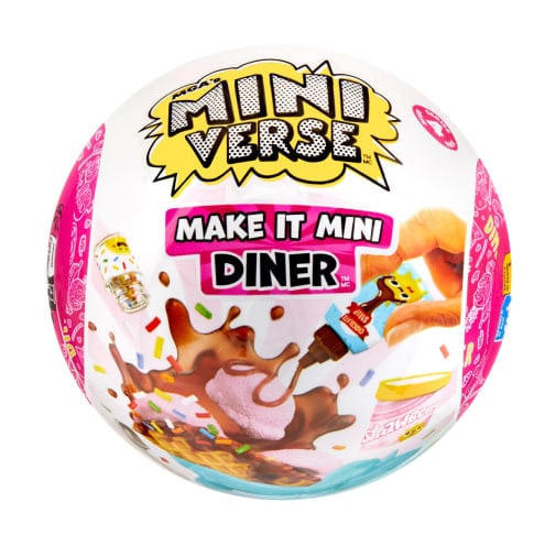 MGA Entertainment Miniverse Make It Mini Foods 餐館系列 4 套迷你玩具(隨機)