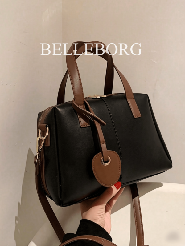 Women's Large Capacity Pillow Bag, Casual Versatile Zipper Top Handle Bags