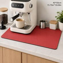 1 Kitchen Countertop Absorbent Mat, Bar Drain Mat, Coffee Machine Mat, Free Washable Heat Insulation Mat, Kitchen Decor Living Room Home Decor Living Room - Multicolor - View 21