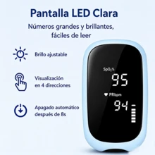 USB C Rechargeable Digital Oximeter, Highly Accurate Finger Pulse - View 3