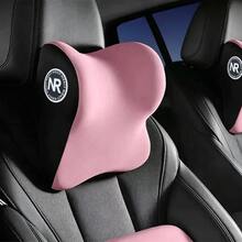 1組汽車頸枕與腰部支撐/汽車座椅腰部支撐、汽車頸部支撐枕、汽車記憶棉腰部靠墊、座椅支撐墊 - 均碼 - 查看 22