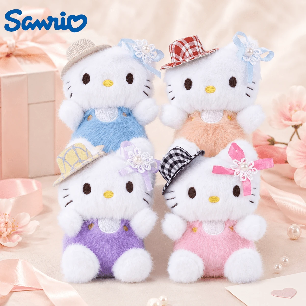 SANRIO 1 pieza Colgante de Peluche de Estilos Surtidos Encanto de Bolso de Dibujos Animados Lindos Colgante de Mochila Encanto de Bolso de Mano Decoración de Bolso Escolar Juguete de Peluche Suave Regalo de Cumpleaños y Vacaciones para Niñas Niños y Adolescentes - Multicolor - Ver 1