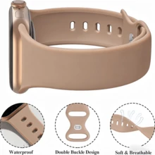 10入組柔軟矽膠運動錶帶適用於Apple Watch 38mm 40mm 41mm 42mm 44mm 45mm 46mm 49mm，中性款，相容Series 10 SE 9 8 7 6 5 4 3 Ultra，時尚健身必備禮品組 - 多色12 - 查看 3