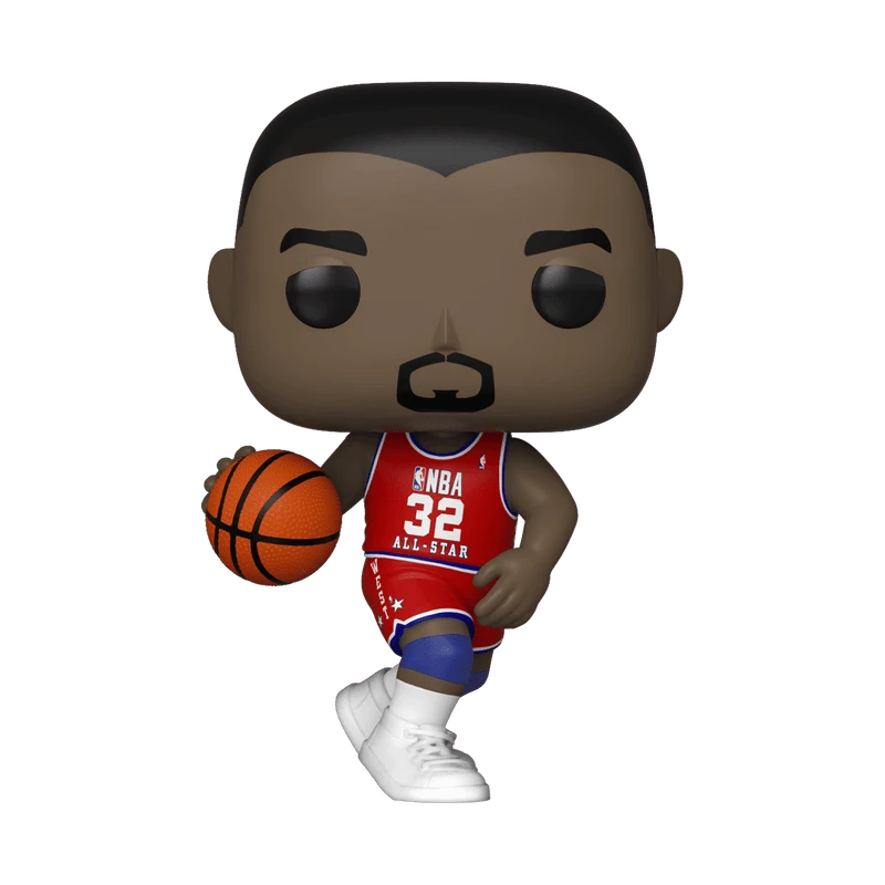 Funko Pop! Basketball: 60849 NBA All-Stars - Magic Johnson (Red Jersey Special Edition) #136 - Multicolor - View 1