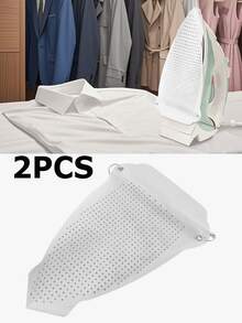 1/2 Pcs Heat Resistant Iron Protective Cover - Suitable For Steam Iron - Sliding Protective Cover, Easy To Install, Applicable To Various Fabrics, Bags, Storage Bags, Storage Boxes, Household Items, Travel Essentials, Dorm Storage, Ironing Board Protection, Suitable For Most Fabrics And Cleaning Tools - Multicolor - View 15