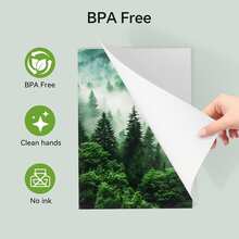 500 Sheets, A4 Size 21.59x27.94 Cm, Matte Finish, With Sublimation Ink For Mugs, T-Shirts, Light Fabrics - Compatible With Any Inkjet Printer, Sublimation Ink For Printing - 1 Pack/500 Sheets - View 10