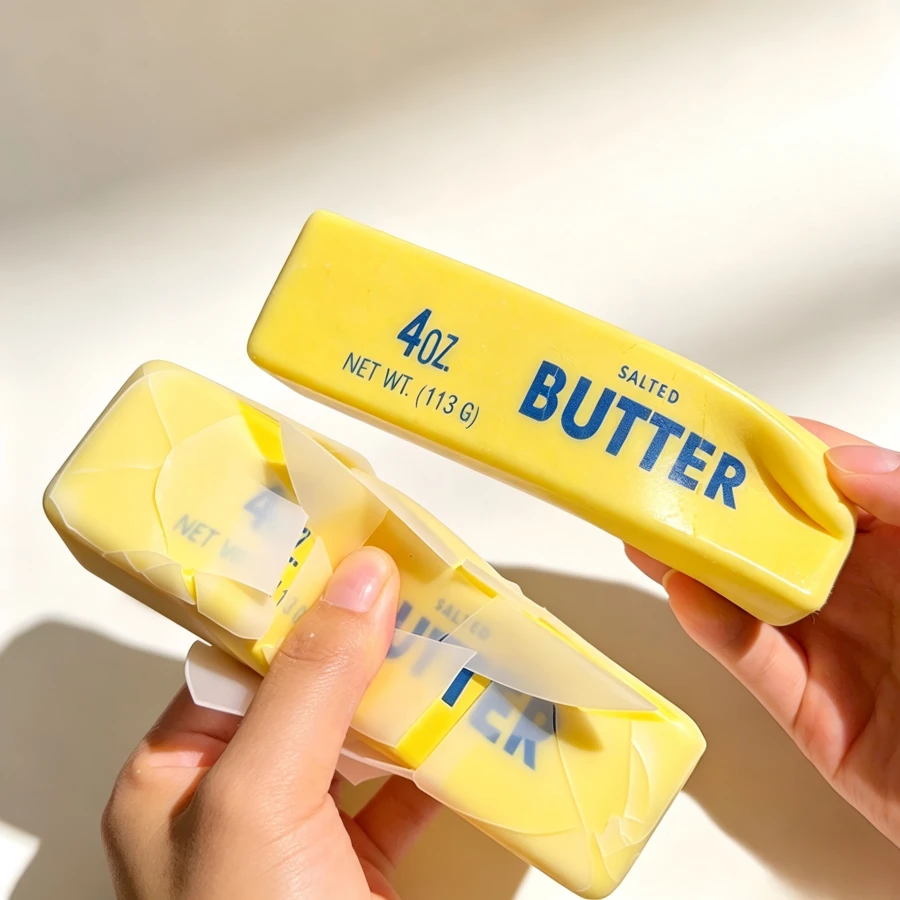 Crispy Shell Butter Stick Squishy Toy, Crunchy Sound Soft Squeeze Stress Relief Fingertip Toy, Cute Yellow Anti-Stress Hand Toy, Office Desk Relaxation Gift, Butter Squishy, Butter Squishy, Butter, Anti-Stress Toy, Squeeze, Squishy Toy, Squishy, Softest Squishy