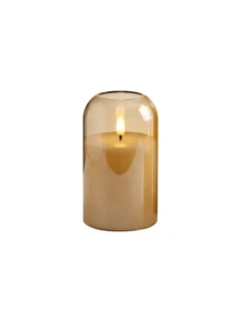 1/2/3pcs Gold Flameless Candles With Remote Control, Suitable For Table Centerpiece, Wedding, Holiday Party, Home Decor - Gold - View 13