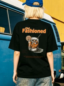 Women T-Shirts - 黑色 - 查看 3