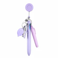 Best Selling Nurse Pen Set, 6pcs/Set Includes 1 Marker Pen, 1 Lighted Pen, 1 Retractable Ballpoint Pen, 1 Folding Scissors, 1 ID Card Holder And 1 Lanyard - Sets - View 11