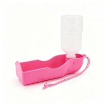 Botella de agua para perros para exteriores, dispensador de agua portátil, artículos para mascotas - 750 ml - Ver 7