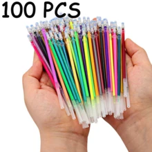 Multicolor Glitter Gel Pen Refills, Quick Dry Smooth Writing Fine Tip Ink Refills, Glitter Gel Pen Refills, Smooth Writing Fine Point Refills For Drawing, Scrapbooking And CraftsLarge Capacity Replacement Refills For Drawing, Coloring - Multicolor - View 12