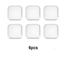 Door Stopper Wall Protector Pads, 6pcs Silicone Door Handle Wall Protector Pads With Strong Self-Adhesive Backing, Upgraded Thickened Reusable Door Stopper - Ideal Wall Protection And Noise Reduction Product - Transparent - View 5