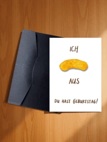 1 pieza Regalo de cumpleaños emocionante - Estoy emocionado por tu cumpleaños - Tarjeta de cumpleaños divertida adecuada para mujeres y hombres - Tarjeta de cumpleaños divertida - A - Ver 16
