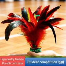 12-Pack Goose Feather Badminton Shuttlecocks – Tournament Grade Feather Birdies With Natural Cork Head, Stable Flight & Durable 1 Dozen For Club Training, Casual Competition & Indoor/Outdoor Play - Default - View 2