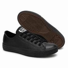 KIT 2 Low Top Leather All Rock Star Sneakers, Original Chuck Core - 黑白 - 查看 3