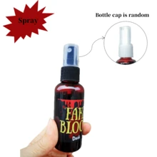 Halloween Prank Prop (Non-Cosmetic, Temporary Effect Decorative Prop Only): 3pcs/1pc Halloween Prank 30ml/Pc Artificial Fake Blood Spray, Funny Prop, Ideal Choice For Cosplay Enthusiasts And Halloween Party Participants! - Multicolor - View 11